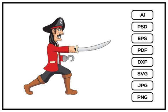 Download Cartoon of Pirates Design Illustration - Premium Bundle